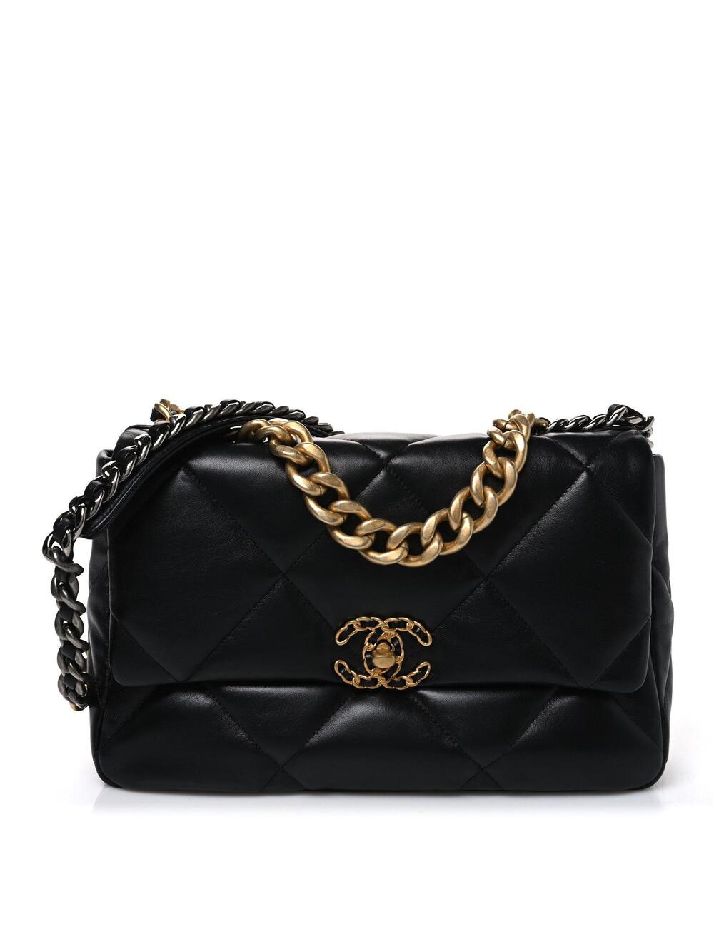 Lambskin Quilted Large Chanel 19 Flap #370727C42B